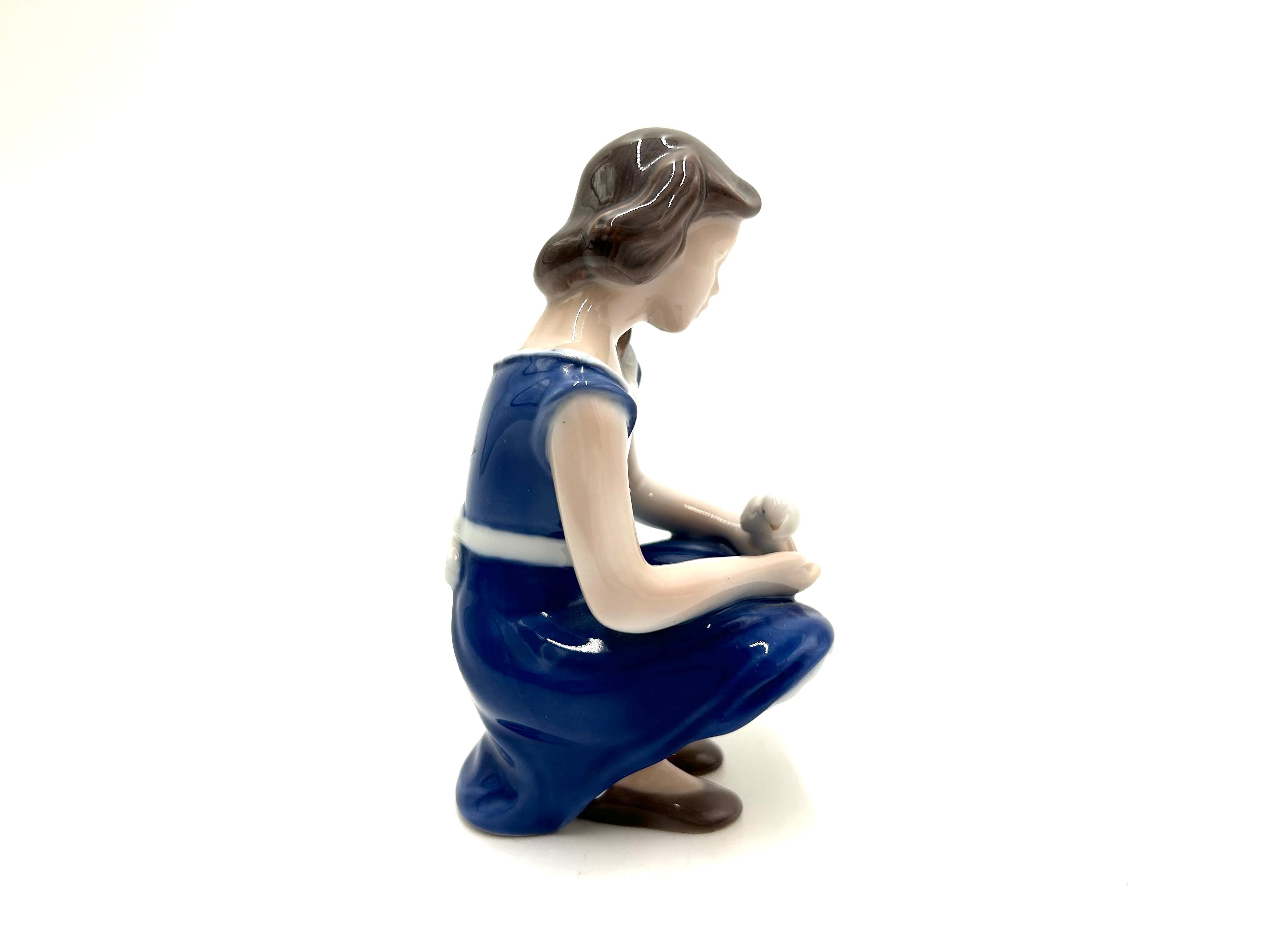 Scandinave moderne Figurine en porcelaine 