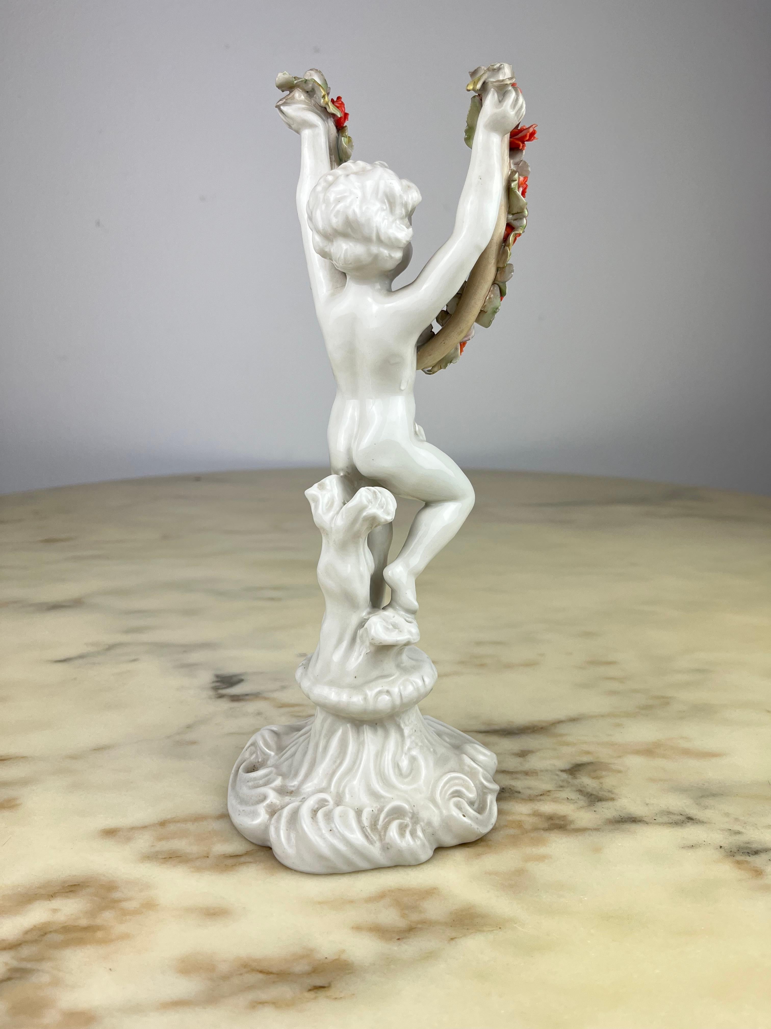 Porzellan  Figurine, Italien, 1940er Jahre (Sonstiges) im Angebot