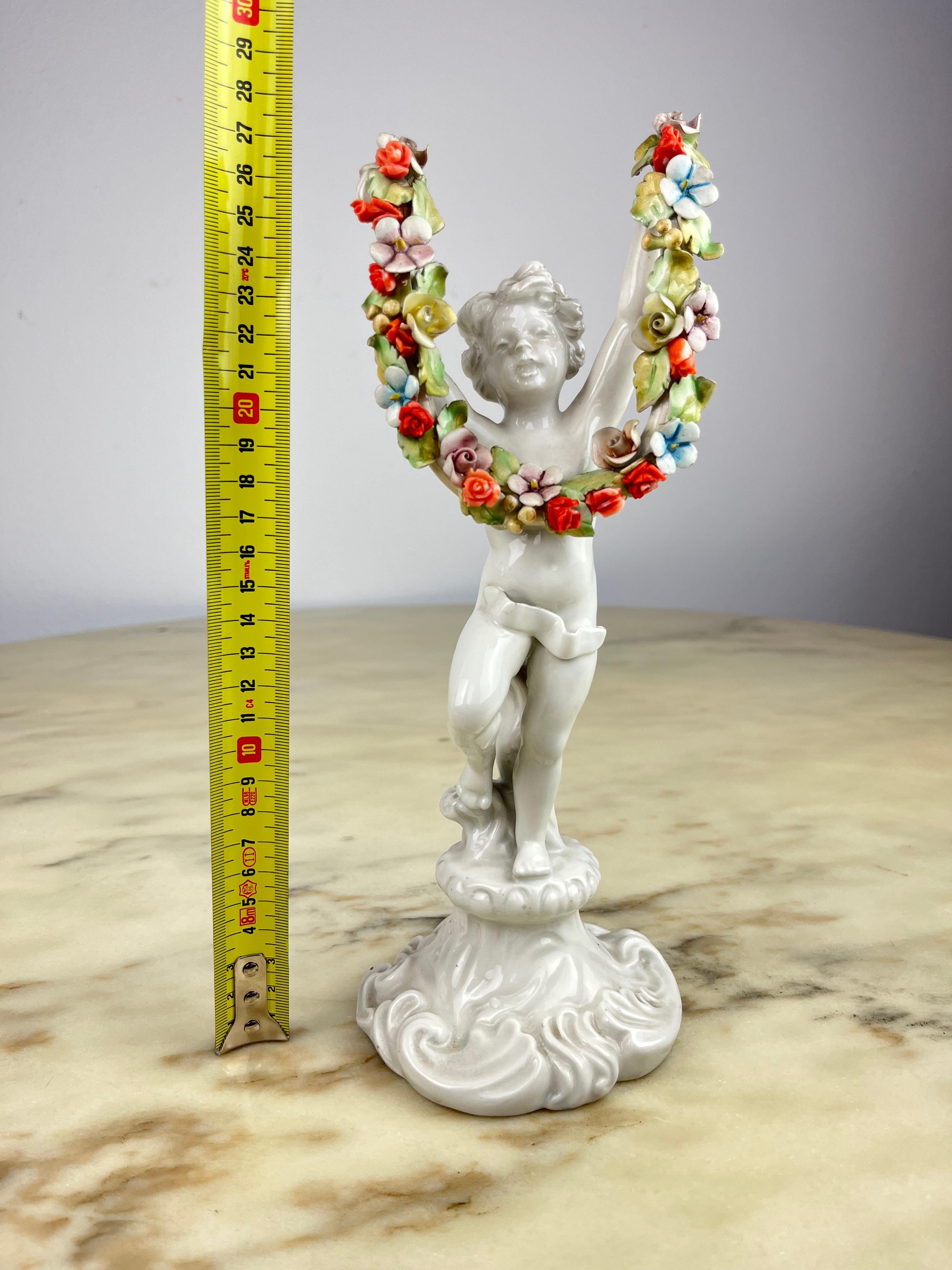Porzellan  Figurine, Italien, 1940er Jahre im Angebot 3