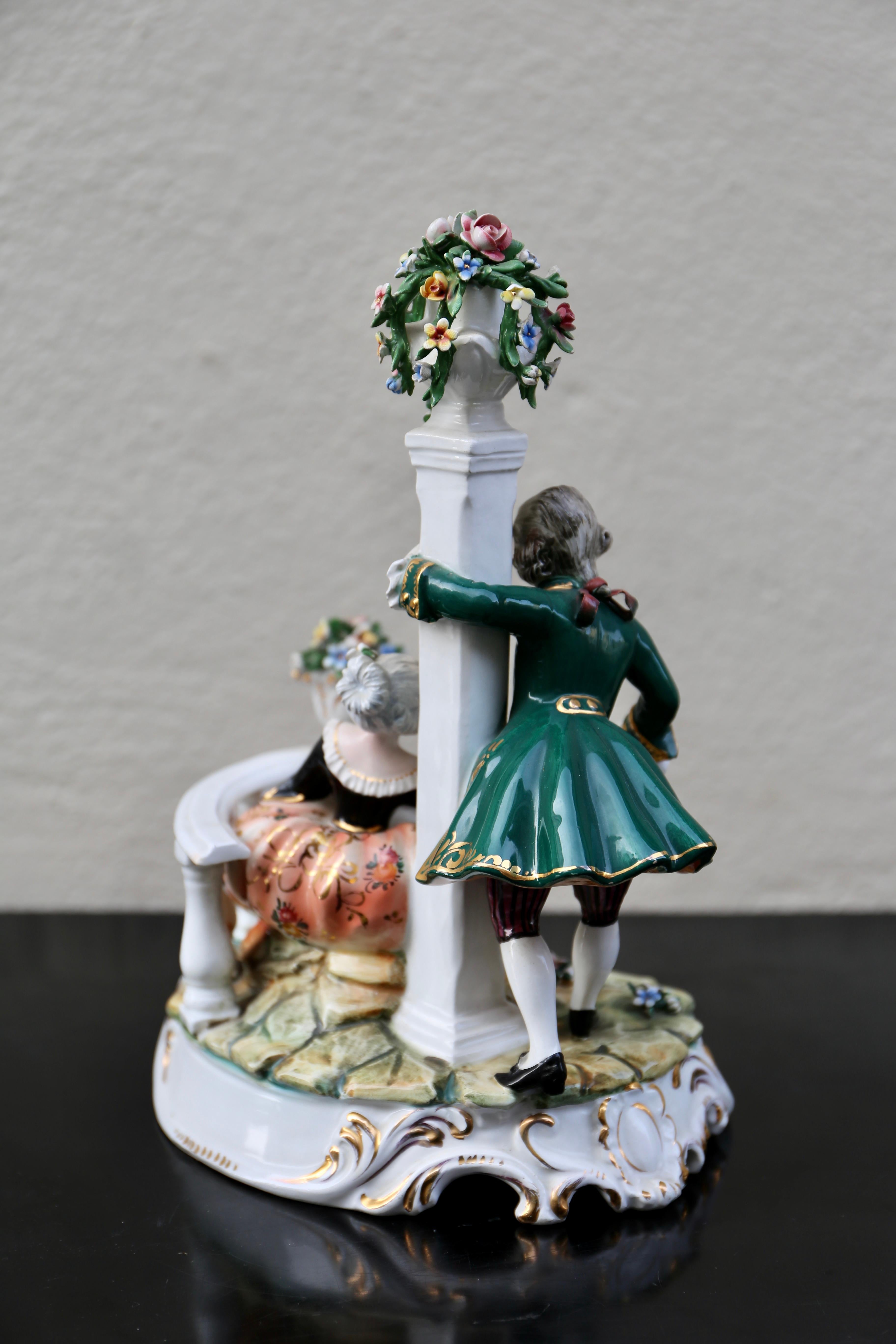Porcelain Figurine, Italy In Good Condition For Sale In Antwerp, BE