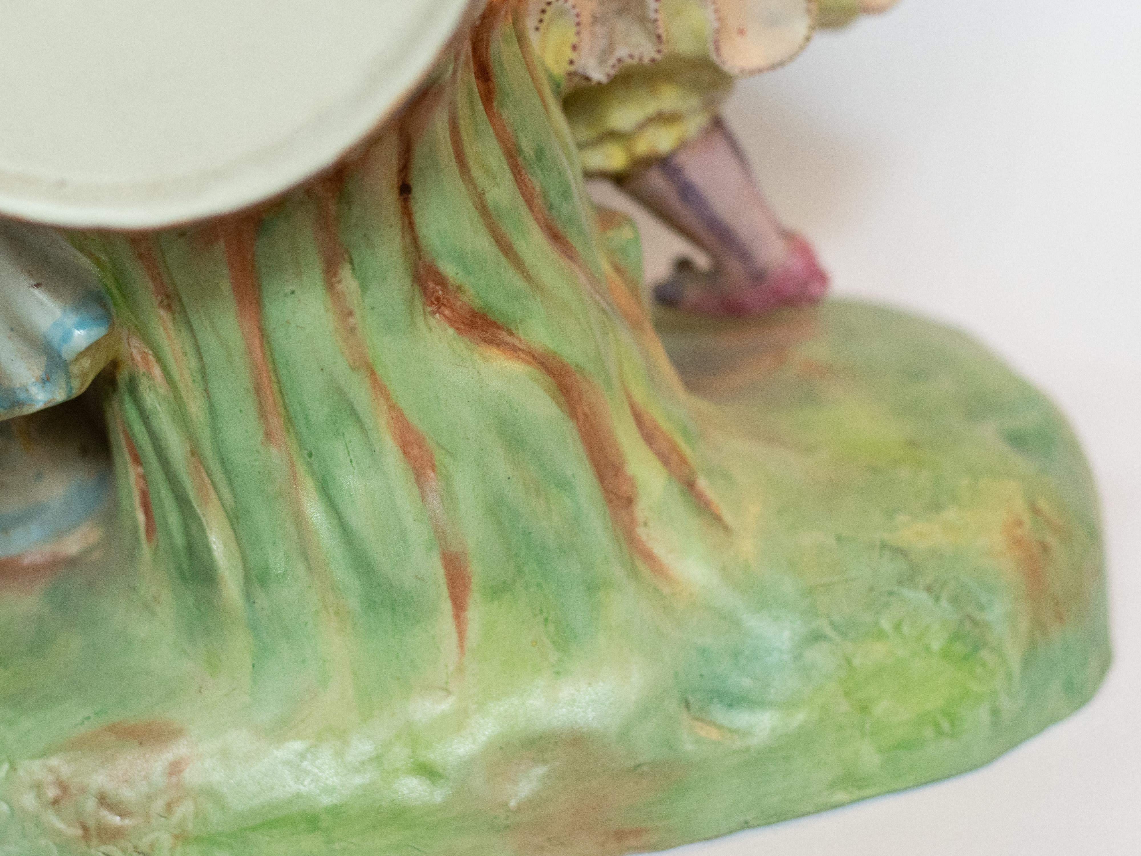 Figurilla de porcelana músicos de Meissen, Siglo XIX en venta 8