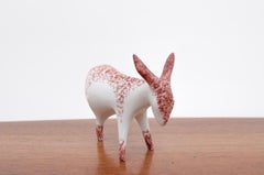 Porcelain Figurine of a Donkey, Ćmielów, Designed by Mieczysław Naruszewicz 1960