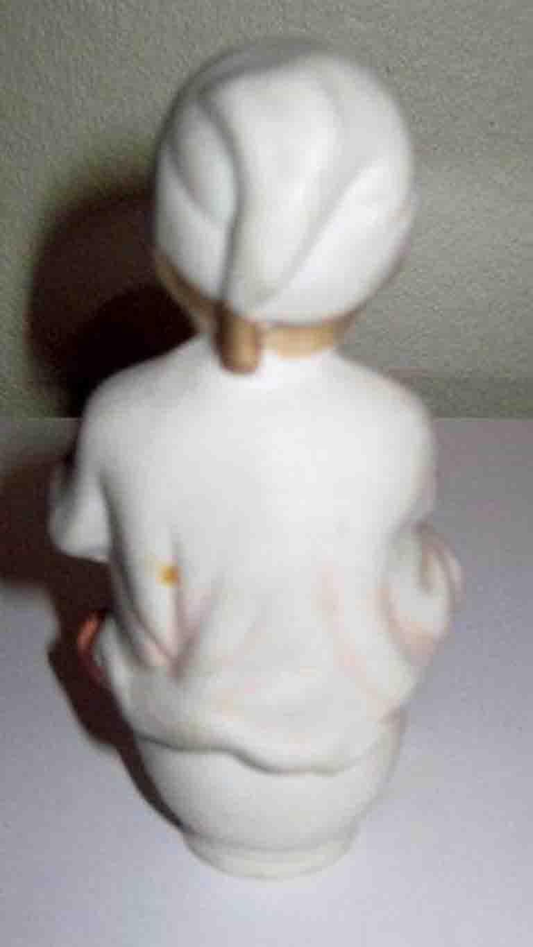 Porcelain Figurine of a little boy on the pot. 

Measures 10,5cm og er i god stand.
 