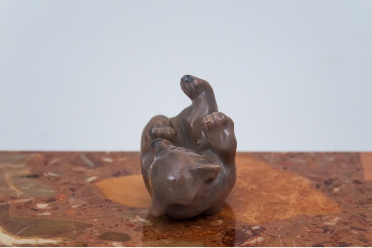 Danish Porcelain Figurine of the Bear Roayl Copenhagen For Sale
