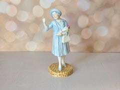 Porzellanfigur Queen Elizabeth, Queen Mother 100th Birthday Limited Edition