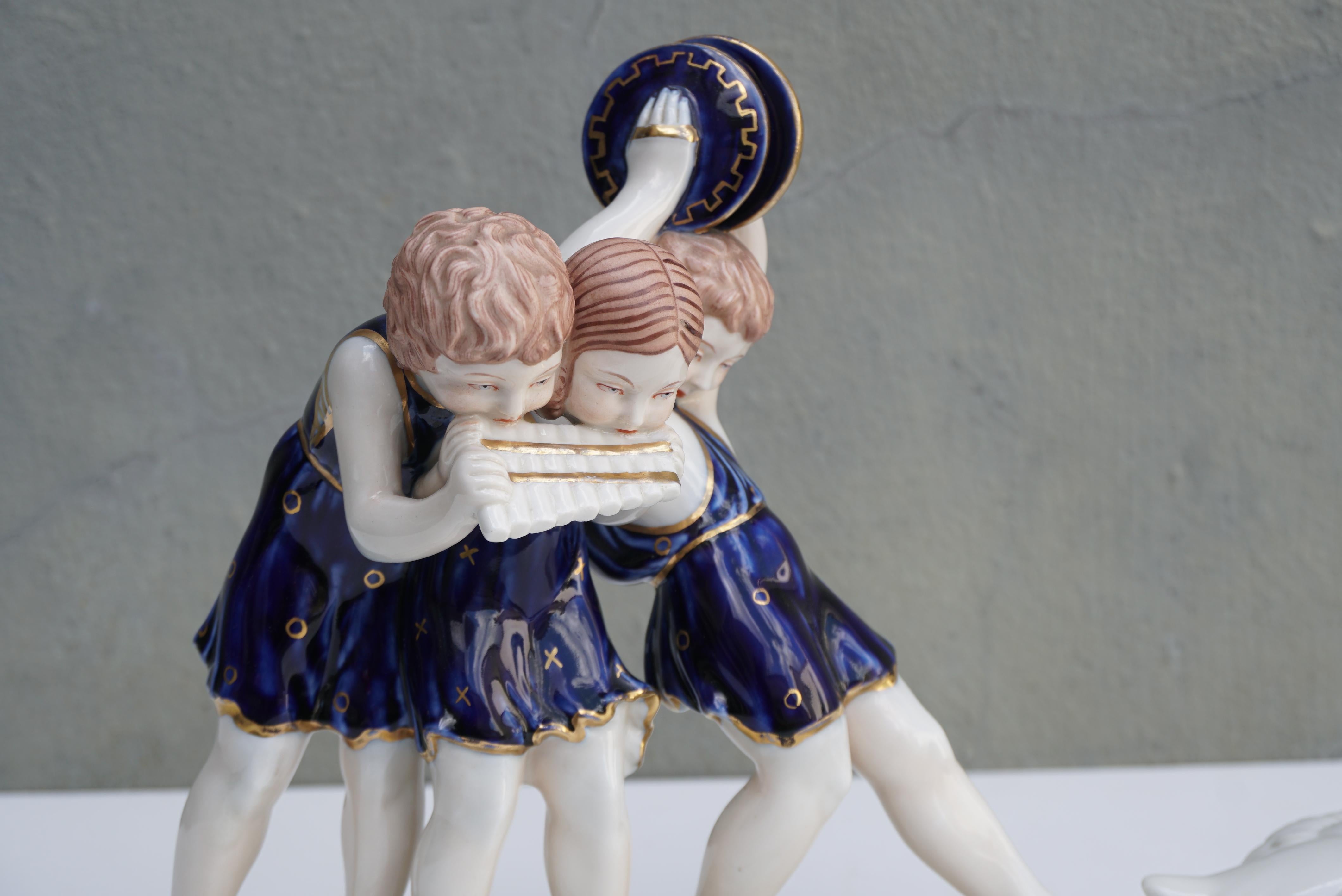 Porcelain Figurine, Royal Dux For Sale 1