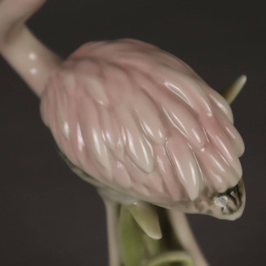 Porcelain „ Flamingo“ by G. Bochmann for AK &Kaiser, West Germany, 1950s 1