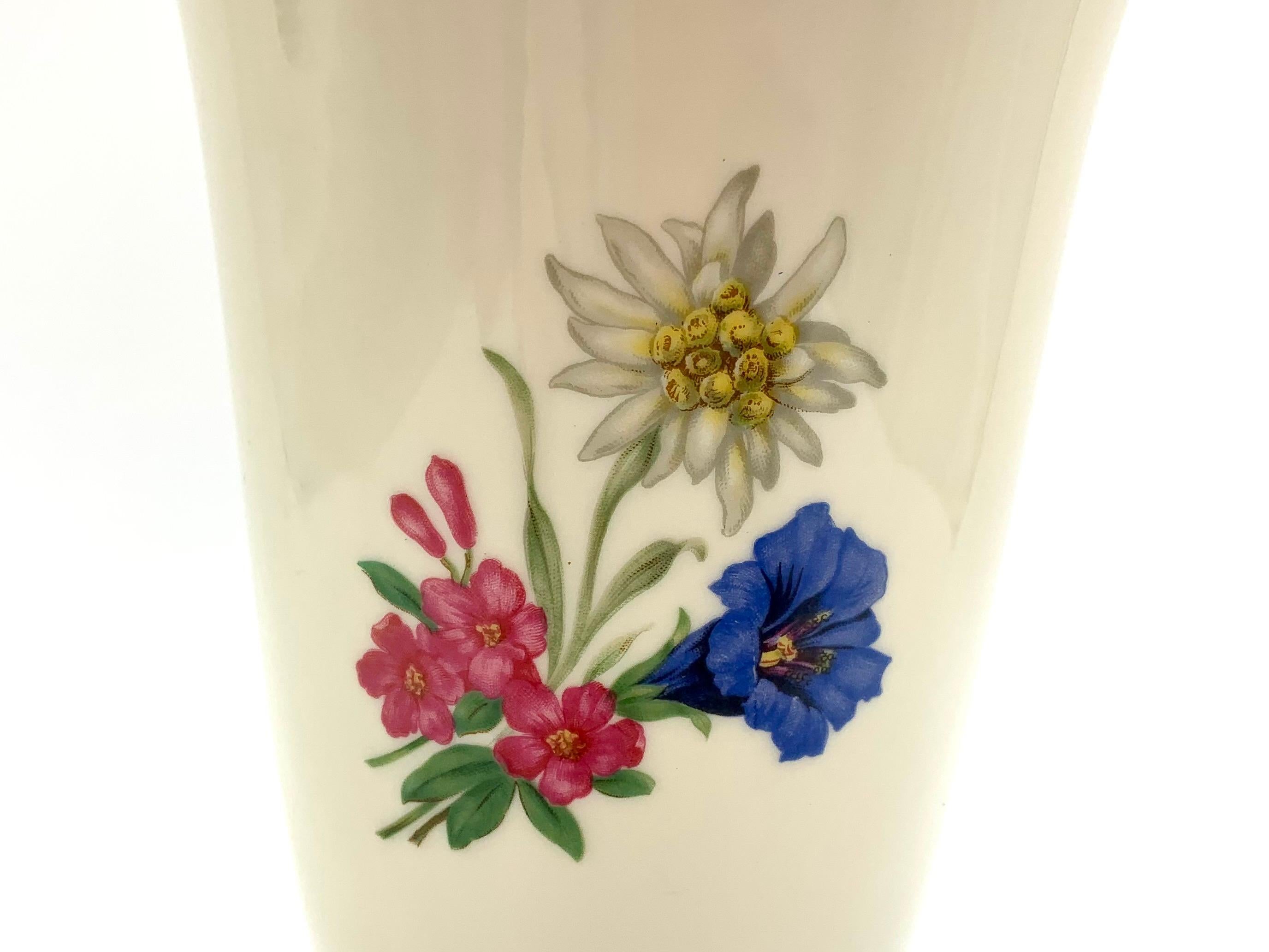 Blumenvase aus Porzellan, H & Co. Heinrich Selb Bavaria Heinrich, Deutschland, 1960er Jahre im Zustand „Gut“ im Angebot in Chorzów, PL