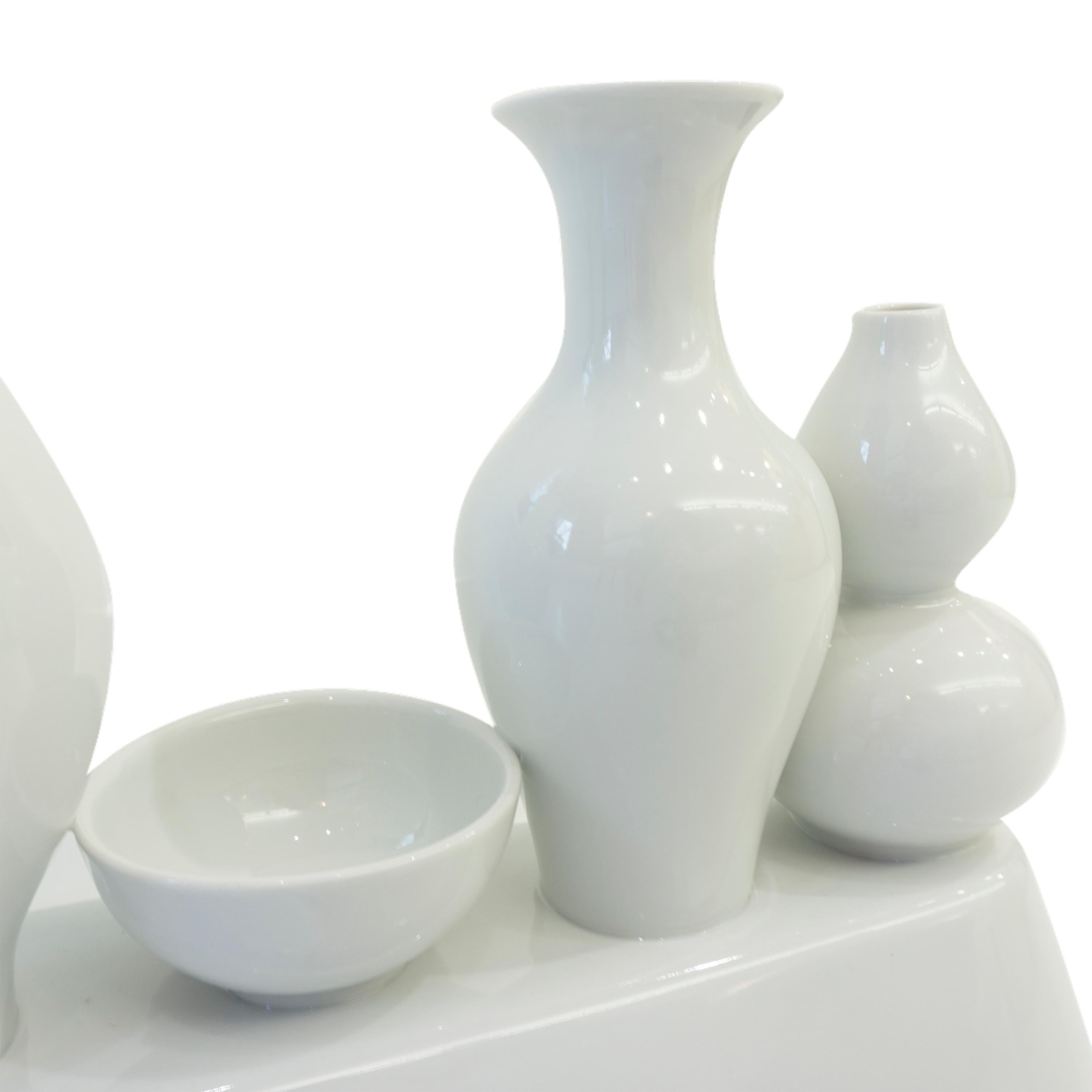 Modern Porcelain Flower Vases For Sale