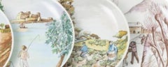 Porcelain - Four plates "the 4 seasons" - Vista Alegre
