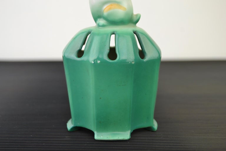 Porcelain French Bulldog Air Freshener, Potpourri Holder at 1stDibs