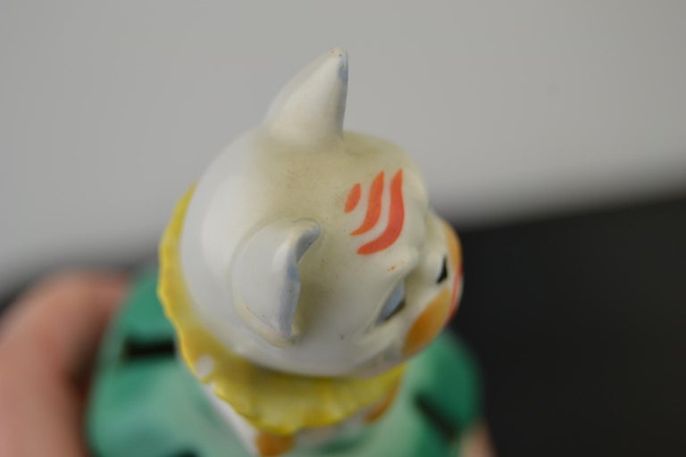 Porcelain French Bulldog Air Freshener, Potpourri Holder at 1stDibs