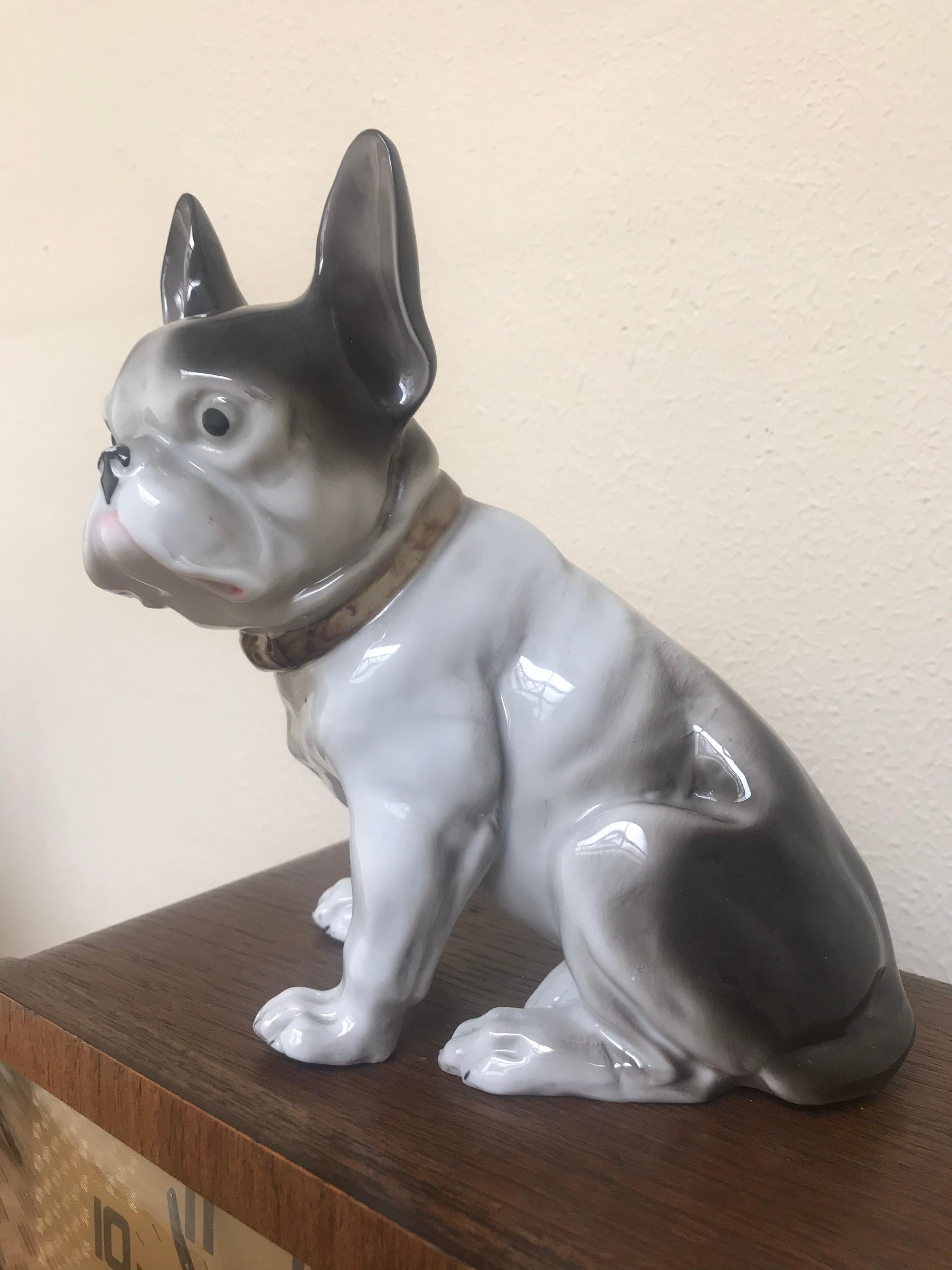 porcelain bulldog