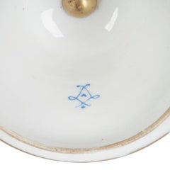 Porcelain Garniture With Clock, France, Second Half of 19th Century