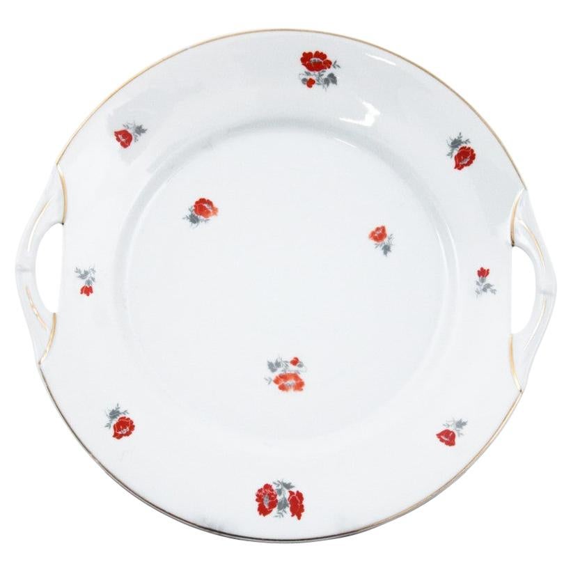 Porcelain Giesche Platter 1929 - 1944 For Sale