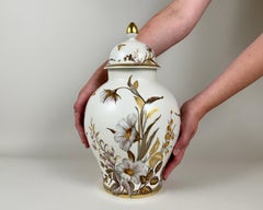 Porcelain Ginger Vase With Lid Kaiser, Germany 1979-1990