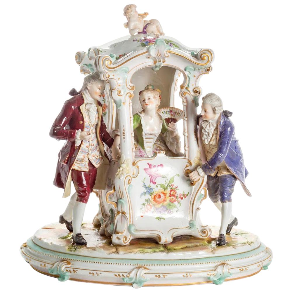 Porcelain Group, Germany For Sale