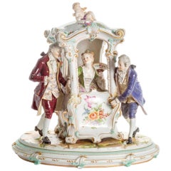 Antique Porcelain Group, Germany