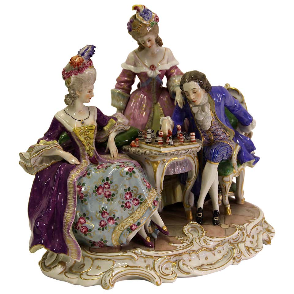 Classic Rococo Items Rococo Porcelain - 286 For Sale at 1stDibs | rococo porcelain figurines ...