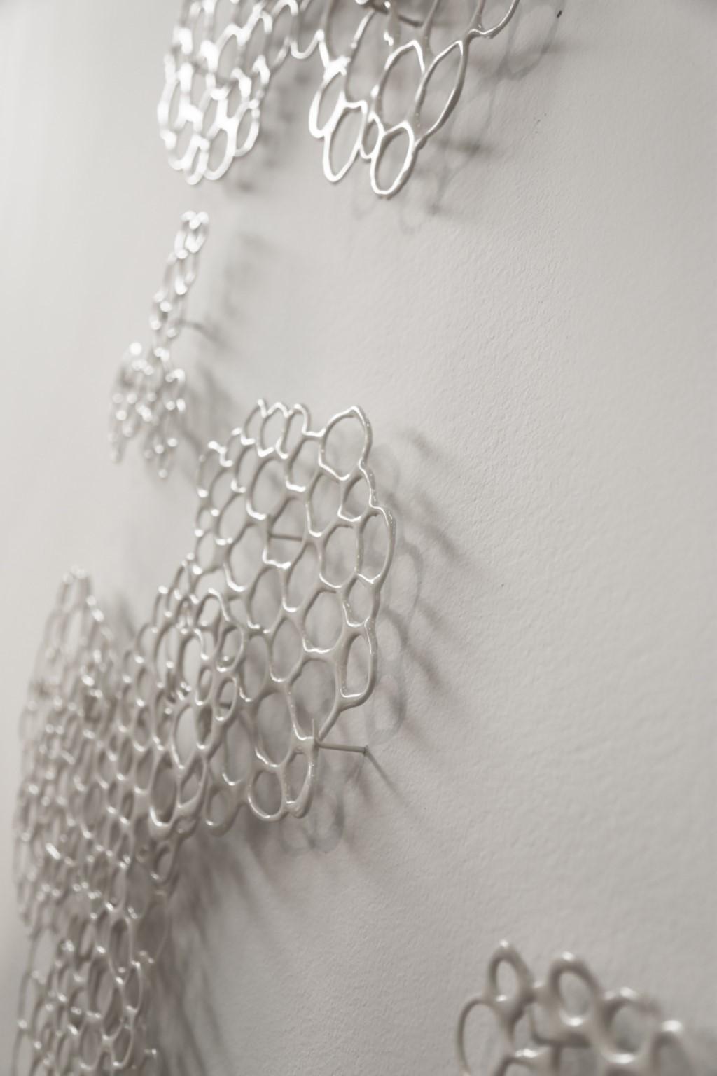 Contemporary Porcelain Honycomb by Lea Nordstrøm