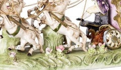 Porcelain - Horse-drawn carriage