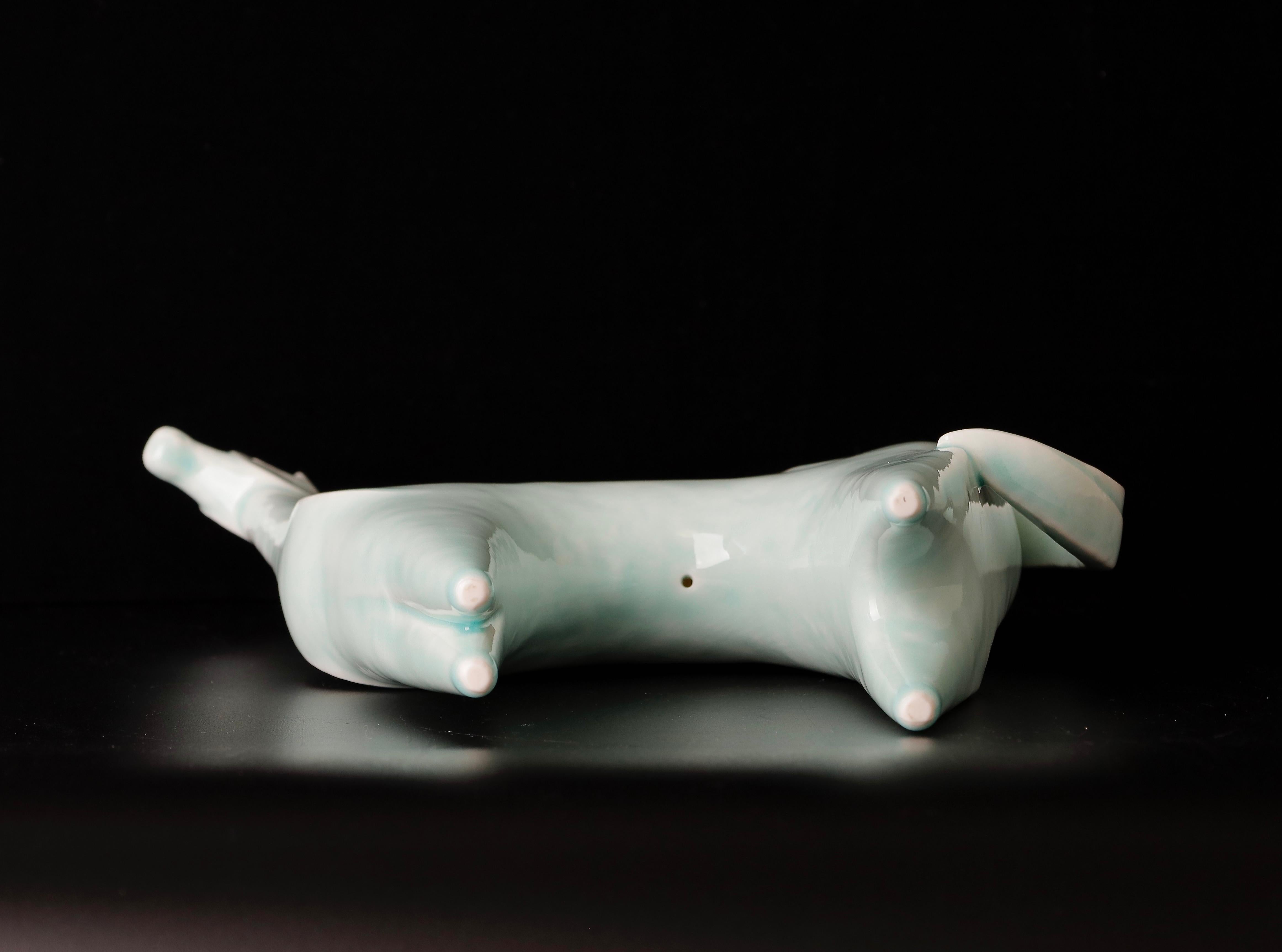 Sculpture de cheval en porcelaine de Saegusa Sotaro, milieu du 20e siècle en vente 6