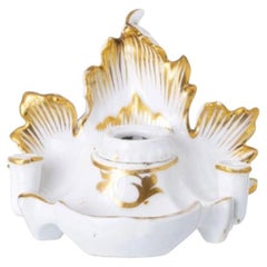 Porcelain - Inkwell - 19th Century