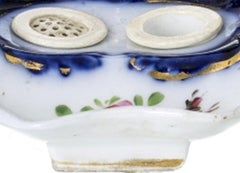 Porcelain - Inkwell and sandblaster - 19th century