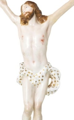 Porcelain - Jesus Christ crucified - 19th century