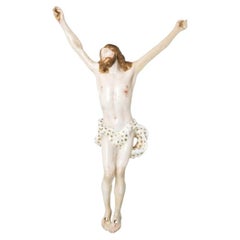 Porcelain - Jesus Christ crucified - 19th century
