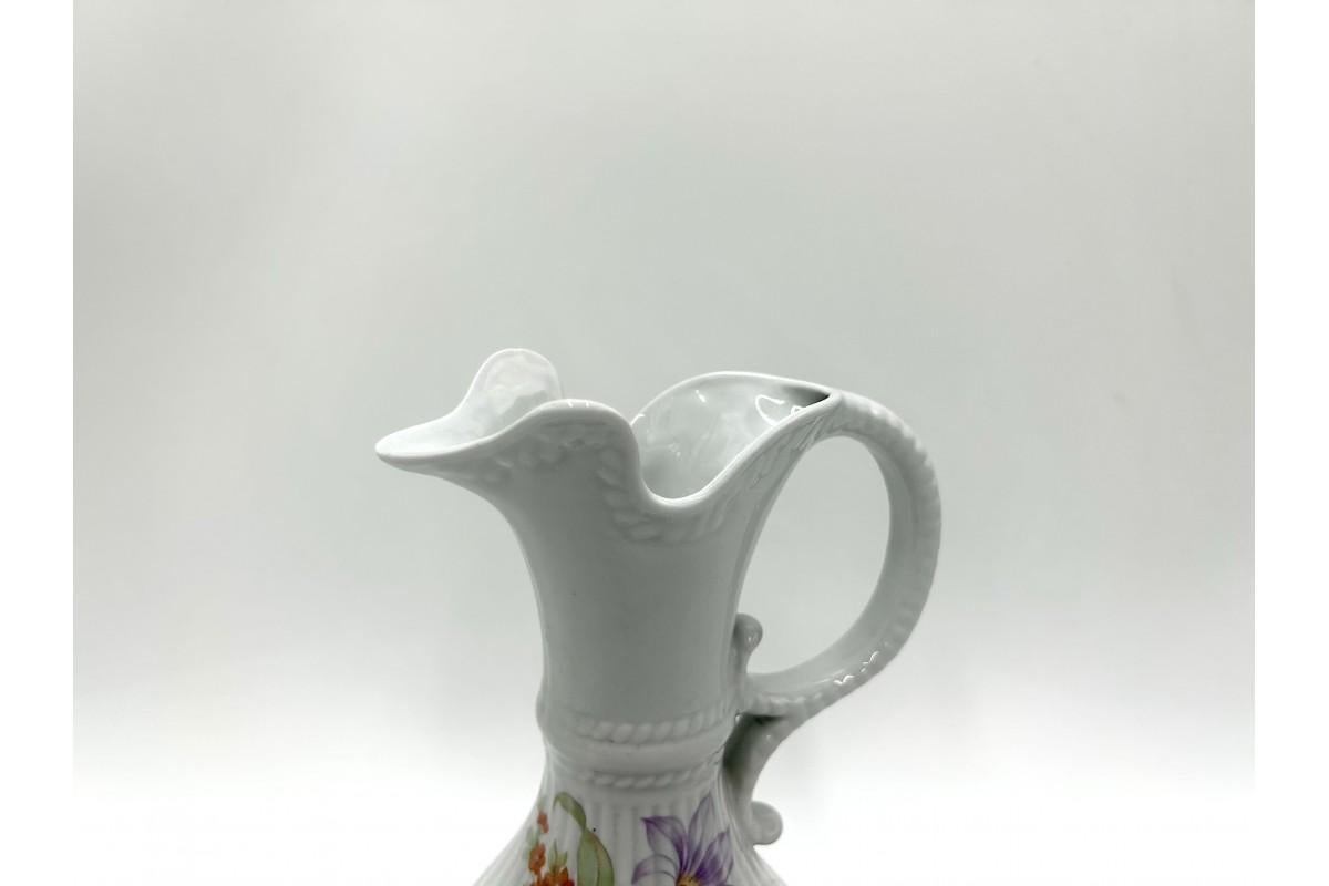 Mid-Century Modern Porcelain jug Chodziez, 1960s For Sale