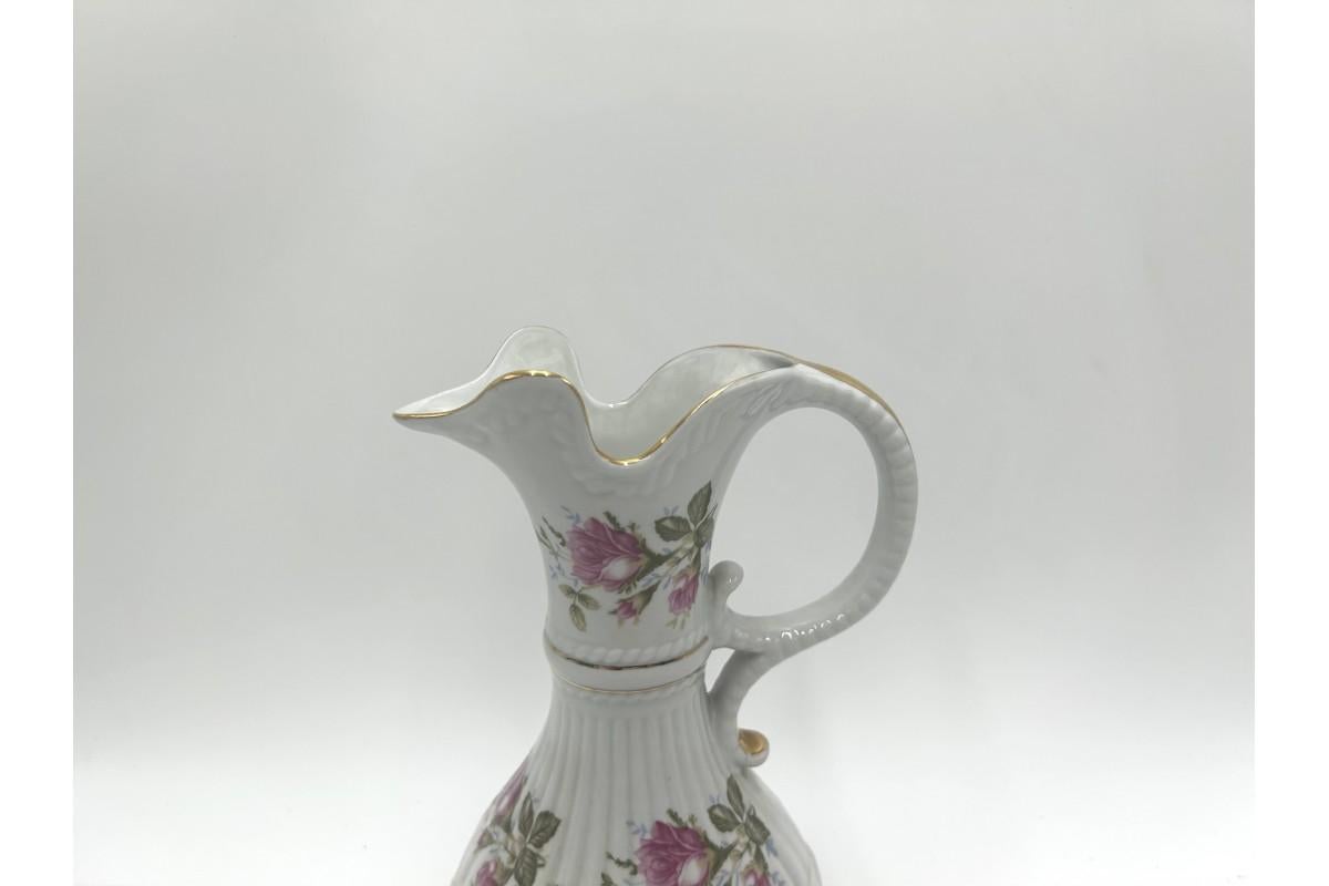 20th Century Porcelain jug Chodziez, 1960s For Sale