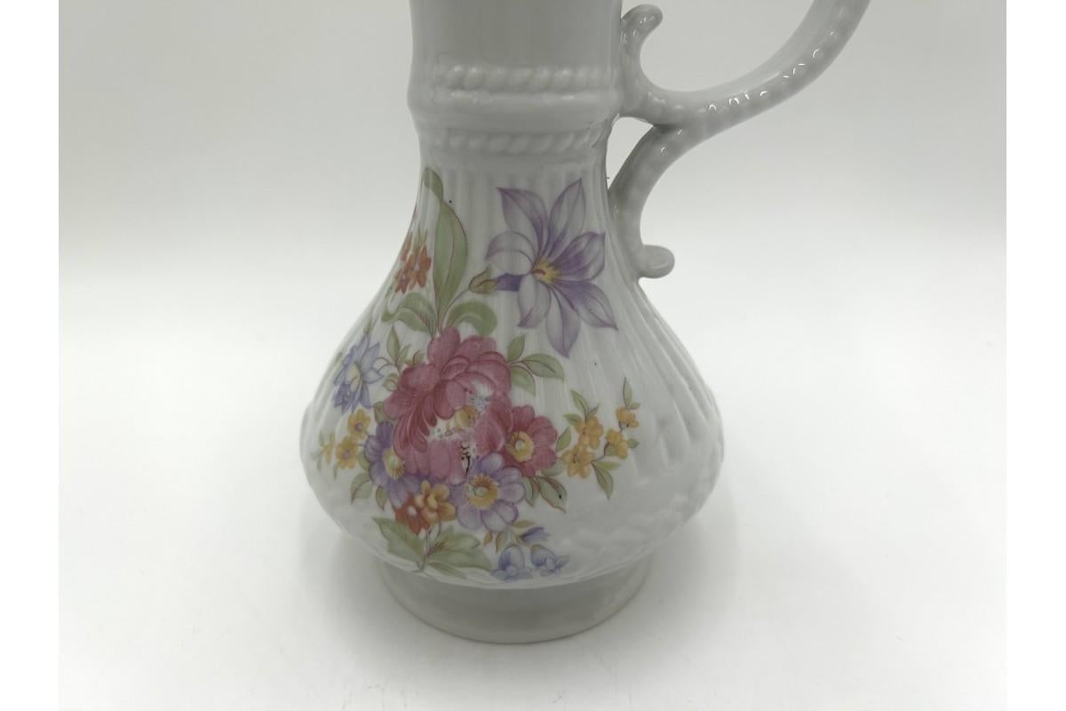 Porcelain jug Chodziez, 1960s For Sale 1