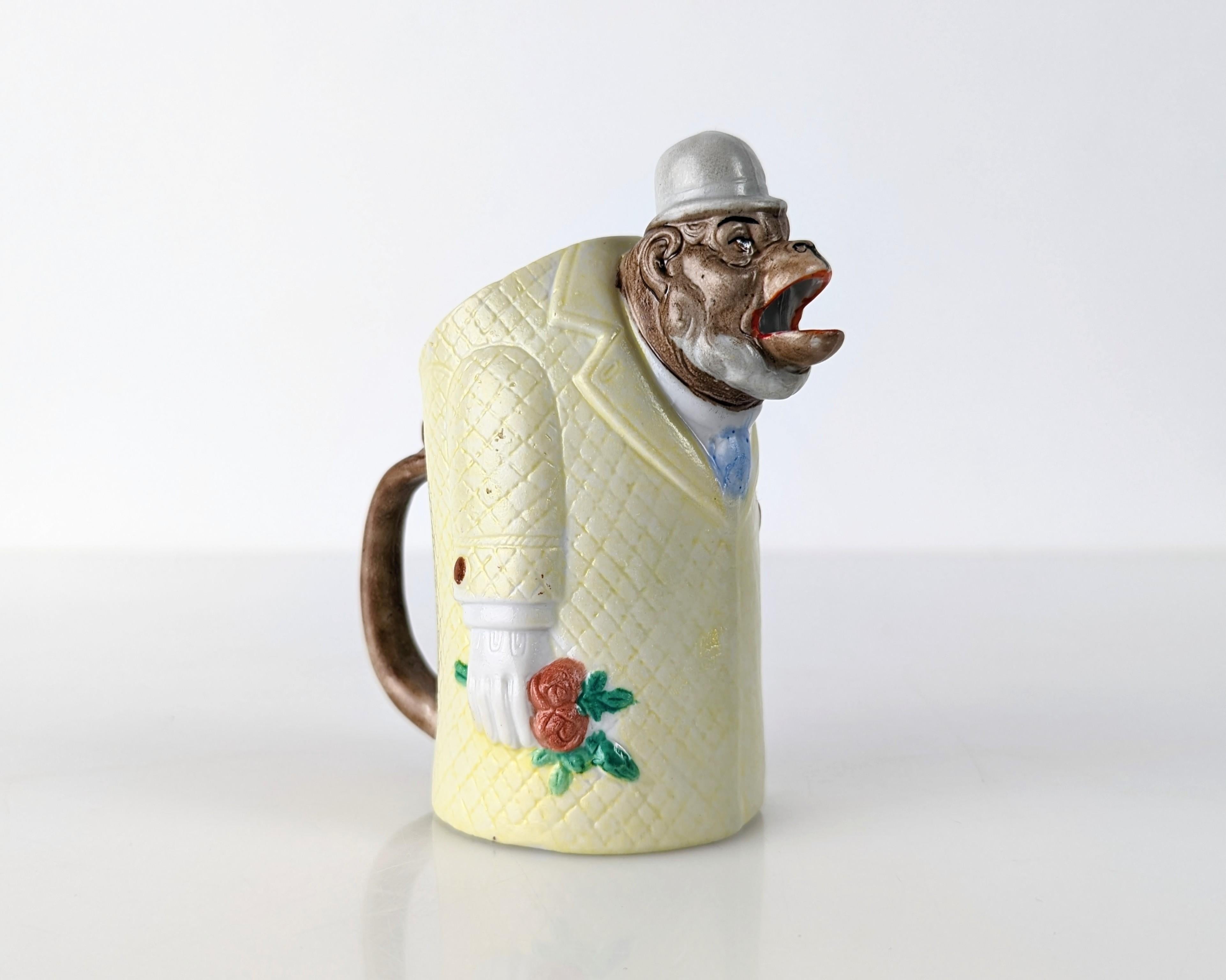 Porcelain jug Schafer & Vater Germany 1900s 3