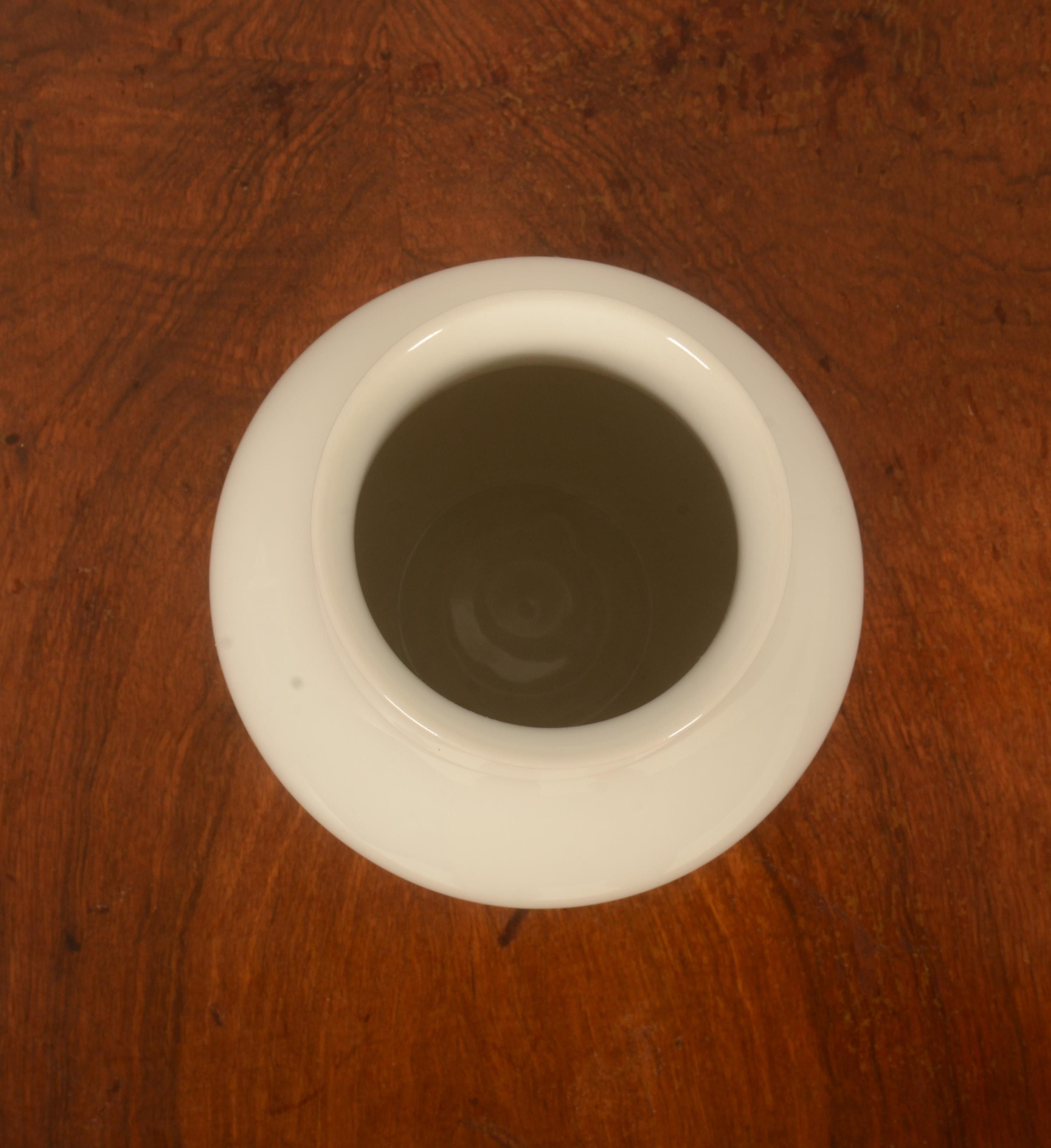Glazed Porcelain KPM Berlin Vase Designed by Siegmund Schütz For Sale