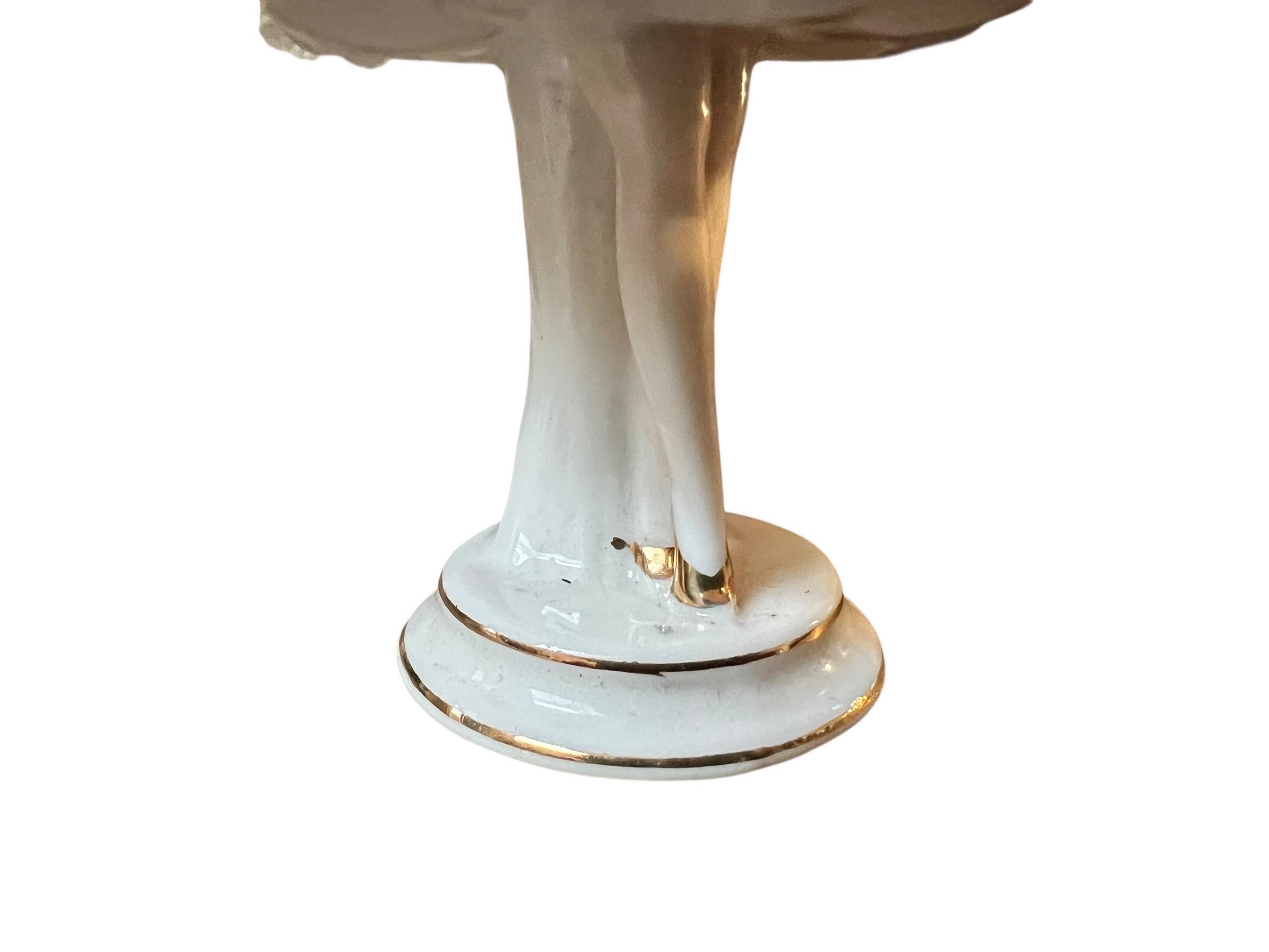 Figura de bailarina de porcelana 