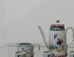 Porcelain - Lady with Parasol Coffee Set - Vista Alegre
