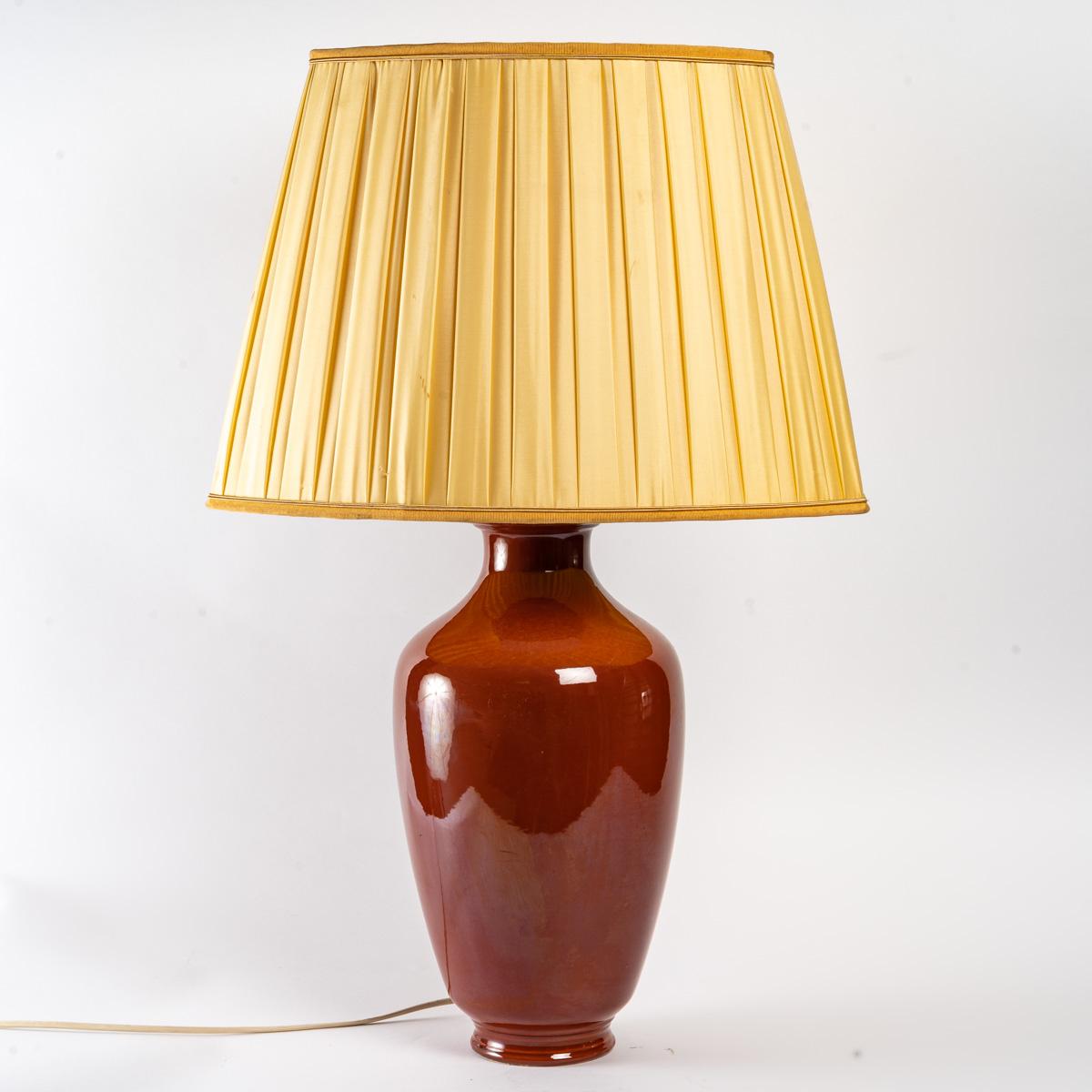 20th Century Porcelain lamp, 20th century For Sale