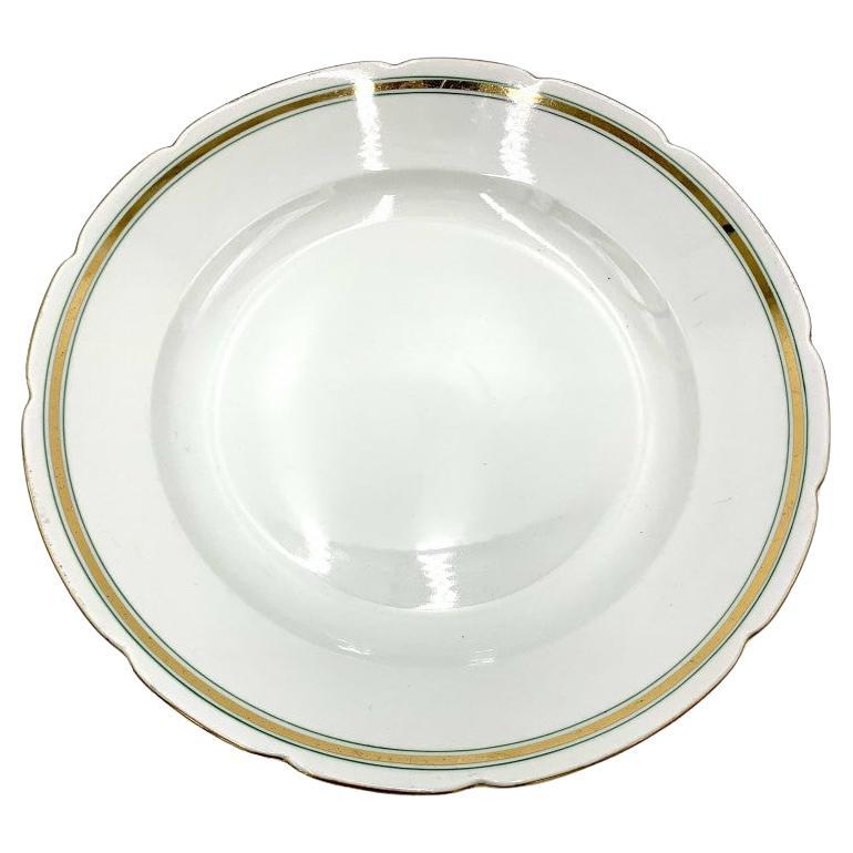 Grande assiette en porcelaine, Ćmielów, Pologne, années 1960 en vente