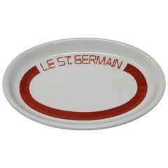 Porcelain Le St Germain Paris Ashtray Vide Poche