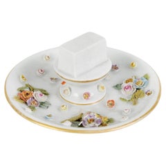 Porcelain Matchbox Holder, Germany By Meissen, Second Half of 19th Century