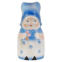 Porcelain Milk Jug "Annele", Latvia By Riga Porcelain Factory