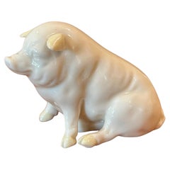 Porcelain Miniature Pig by Belleek