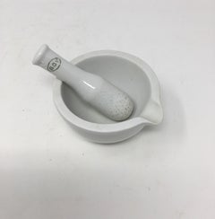 Porcelain Mortar and Pestle