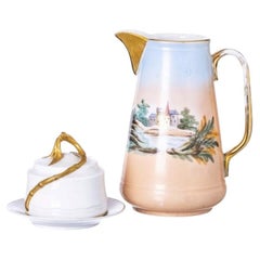 Porcelain - Mug and butter dish - Vista Alegre