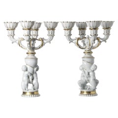 Porcelain - Pair of chandeliers - Vista Alegre