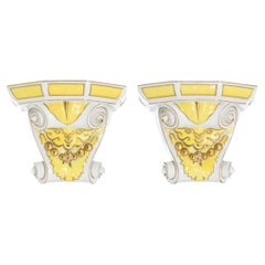 Porcelain - Pair of corbels