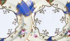 Porcelain - Pair of plates - Copeland & Garrett - 19th century