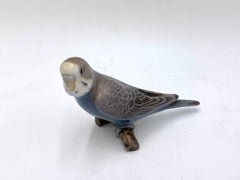 Porcelain Parrot Figurine, Bing & Grondahl, Denmark, 1950s / 1960s