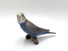 Porcelain Parrot Figurine, Bing & Grondahl, Denmark, 1950s / 1960s